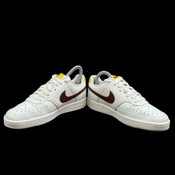Nike Court Vision Low Sail Oxen Brown Your Yellow Shoes CD5434-117 Women's Sz 7 - Picture 7 of 10